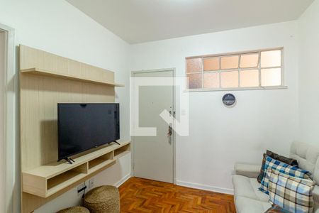 Sala de apartamento à venda com 1 quarto, 40m² em Campos Elíseos, São Paulo