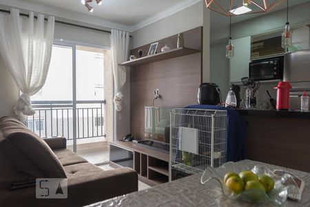 Sala/Cozinha de apartamento para alugar com 2 quartos, 56m² em Planalto, São Bernardo do Campo