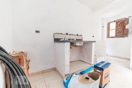 Cozinha de apartamento para alugar com 1 quarto, 35m² em Vila Gustavo, São Paulo