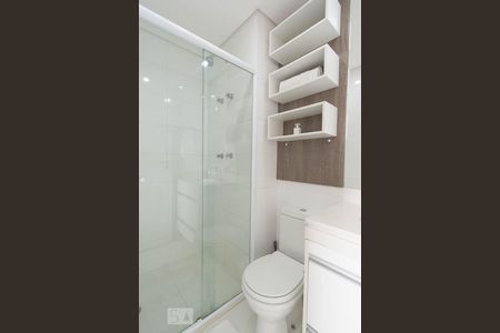 Banheiro Suíte de apartamento para alugar com 1 quarto, 40m² em Vila Cordeiro, São Paulo