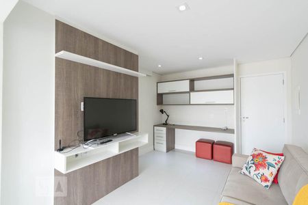 Sala de apartamento para alugar com 1 quarto, 40m² em Vila Cordeiro, São Paulo