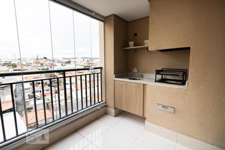 Varanda com Churrasqueira de apartamento à venda com 2 quartos, 57m² em Vila Ede, São Paulo