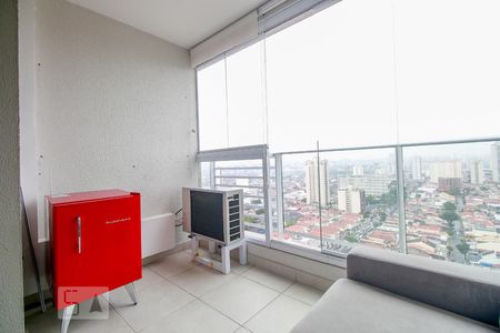 Studio para alugar com 38m², 1 quarto e 1 vaga Studio para alugar com 38m², 1 quarto e 1 vagaVaranda