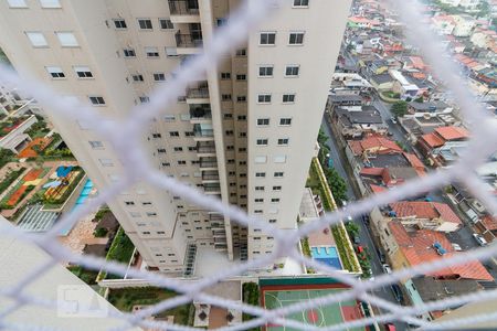 Vista varanda de kitnet/studio para alugar com 1 quarto, 38m² em Jardim Flor da Montanha, Guarulhos