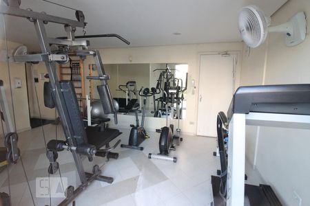Área comum - Academia de apartamento para alugar com 1 quarto, 39m² em Santana, São Paulo