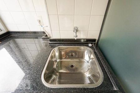 Apartamento para alugar com 43m², 1 quarto e 1 vaga Apartamento para alugar com 43m², 1 quarto e 1 vagaDetalhe área de serviço