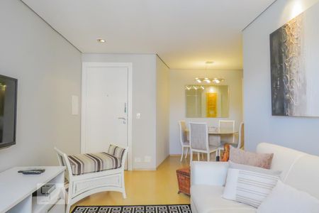 Sala  de apartamento para alugar com 2 quartos, 63m² em Moema, São Paulo
