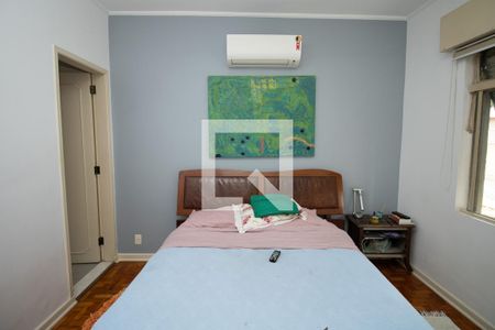 Quarto 1, cama de casal e ar condicionado de apartamento para alugar com 2 quartos, 106m² em Vila Nova Conceição, São Paulo
