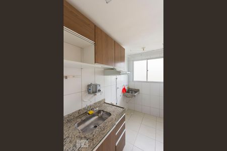 Cozinha de apartamento à venda com 2 quartos, 47m² em Loteamento Parque São Martinho, Campinas