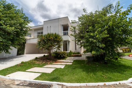 Fachada de casa de condomínio à venda com 4 quartos, 497m² em Alphaville Conde Ii, Barueri