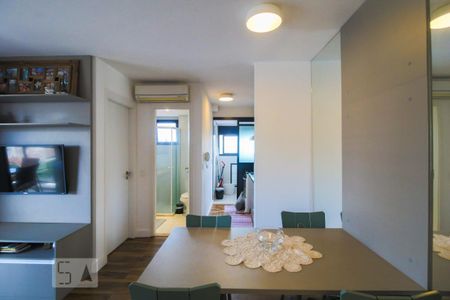 Sala de apartamento à venda com 1 quarto, 41m² em Cidade Monções, São Paulo