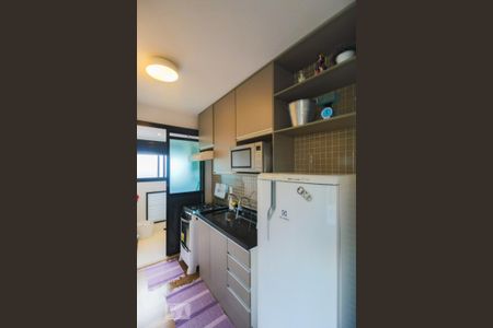 Cozinha de apartamento à venda com 1 quarto, 42m² em Cidade Monções, São Paulo