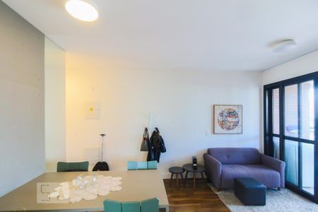 Sala de apartamento à venda com 1 quarto, 41m² em Cidade Monções, São Paulo