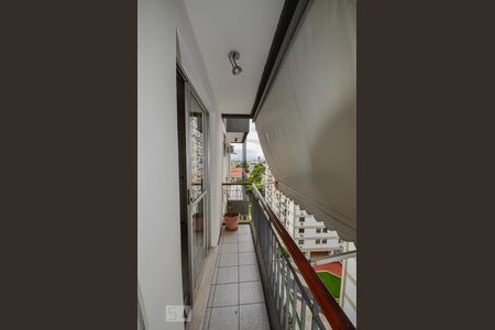 Varanda da Suíte de apartamento à venda com 3 quartos, 162m² em Maracanã, Rio de Janeiro