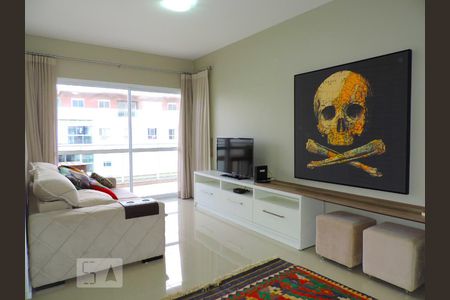 Sala de apartamento para alugar com 3 quartos, 110m² em Campeche, Florianópolis