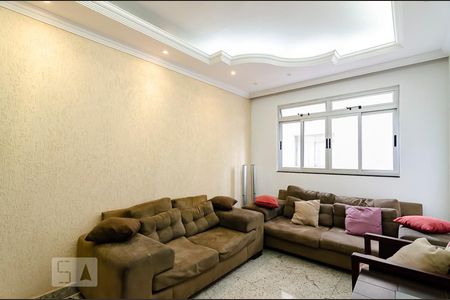 Sala de apartamento à venda com 3 quartos, 115m² em Sagrada Família, Belo Horizonte