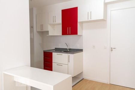 Sala/Cozinha de apartamento para alugar com 2 quartos, 34m² em Barra Funda, São Paulo