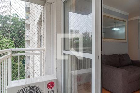 Varanda da Sala de apartamento para alugar com 2 quartos, 52m² em Bela Vista, São Paulo