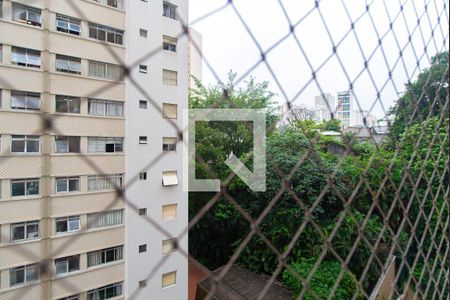 Vista da Varanda da Sala de apartamento para alugar com 2 quartos, 52m² em Bela Vista, São Paulo