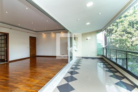 Varanda da Sala de apartamento à venda com 3 quartos, 160m² em Barra da Tijuca, Rio de Janeiro