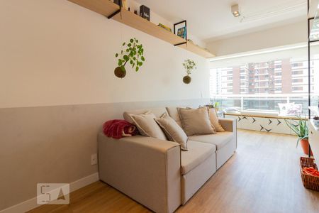 Sala de apartamento à venda com 1 quarto, 55m² em Vila Cruzeiro, São Paulo