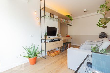 Sala de apartamento à venda com 1 quarto, 55m² em Vila Cruzeiro, São Paulo