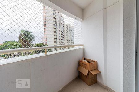 Sacada da Sala de apartamento à venda com 3 quartos, 95m² em Jardim Bela Vista, Santo André