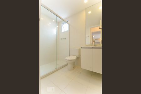 Banheiro da suíte de apartamento para alugar com 2 quartos, 55m² em Vila Prudente, São Paulo