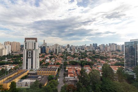 Vista da Varanda de apartamento para alugar com 1 quarto, 41m² em Cidade Monções, São Paulo