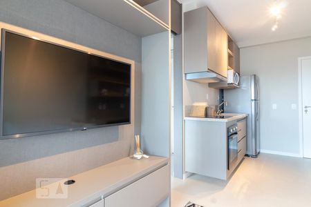 Sala de apartamento para alugar com 1 quarto, 41m² em Cidade Monções, São Paulo