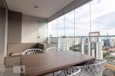 Varanda de apartamento para alugar com 1 quarto, 41m² em Cidade Monções, São Paulo