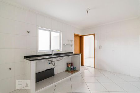 Cozinha de apartamento à venda com 2 quartos, 52m² em Vila Helena, Santo André