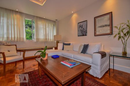Sala de apartamento para alugar com 2 quartos, 108m² em Lagoa, Rio de Janeiro
