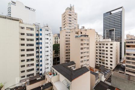 Vista da Sacada da Kitnet de kitnet/studio para alugar com 1 quarto, 29m² em República, São Paulo