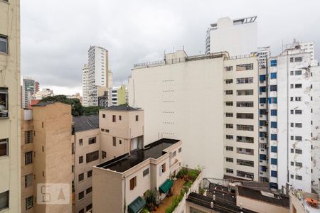 Vista da Sacada da Kitnet de kitnet/studio para alugar com 1 quarto, 29m² em República, São Paulo