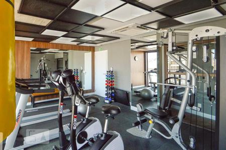 Área comum - Academia de kitnet/studio para alugar com 1 quarto, 29m² em República, São Paulo