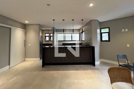 Área comum de apartamento para alugar com 3 quartos, 250m² em Indianópolis, São Paulo