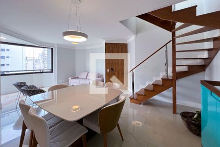 Sala de apartamento para alugar com 3 quartos, 250m² em Indianópolis, São Paulo