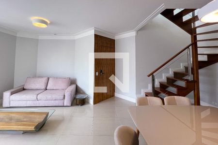 Sala de apartamento para alugar com 3 quartos, 250m² em Indianópolis, São Paulo