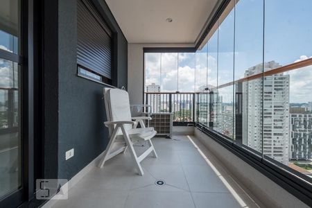 Varanda de apartamento para alugar com 1 quarto, 50m² em Jardim Santo Amaro, São Paulo