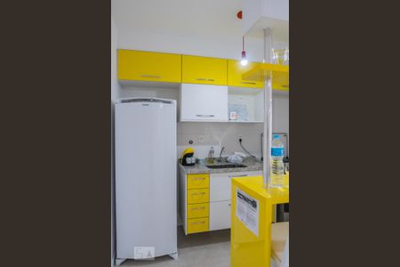 Sala/Cozinha de apartamento à venda com 1 quarto, 45m² em Centro, Rio de Janeiro