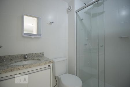 Banheiro Social de apartamento para alugar com 1 quarto, 42m² em Norte (águas Claras), Brasília