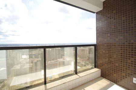 Varanda da Sala de apartamento para alugar com 1 quarto, 42m² em Norte (águas Claras), Brasília