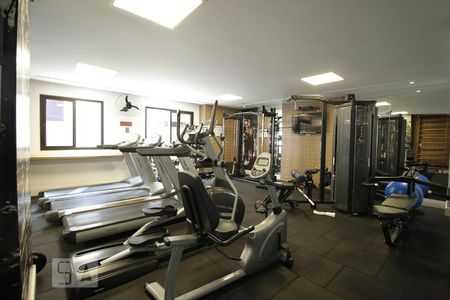Área comum - Academia de apartamento para alugar com 1 quarto, 42m² em Norte (águas Claras), Brasília