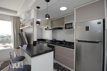 Cozinha de apartamento para alugar com 2 quartos, 62m² em Marechal Rondon, Canoas