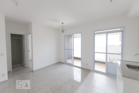 Sala e Cozinha de apartamento para alugar com 1 quarto, 38m² em Belém, São Paulo