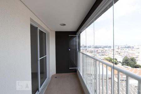 Varanda  de apartamento para alugar com 1 quarto, 38m² em Belém, São Paulo