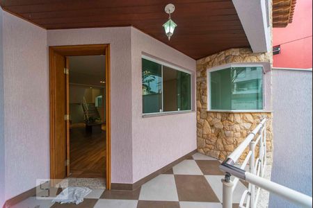 Varanda da Sala de casa para alugar com 3 quartos, 320m² em Vila Dora, Santo André