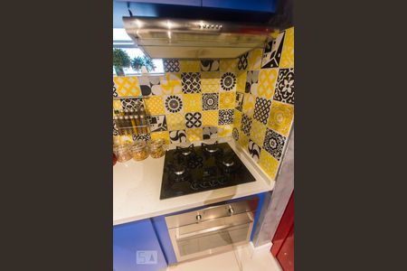 Cozinha de apartamento à venda com 1 quarto, 47m² em Moema, São Paulo