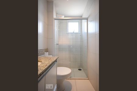Banheiro de apartamento para alugar com 2 quartos, 52m² em Paraisópolis, São Paulo